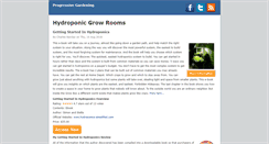 Desktop Screenshot of progressivegardening.com