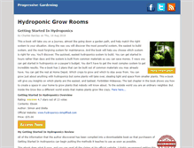 Tablet Screenshot of progressivegardening.com